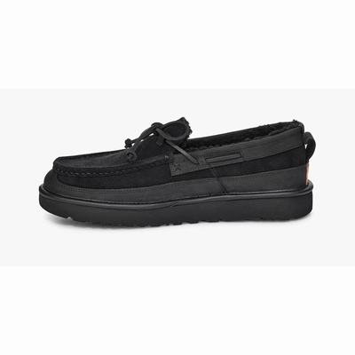 Mocassins UGG Dex Lace Slip-On Homem Pretas | PT-LNYGE